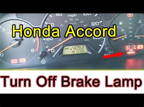 skid steer parking brake honda accord sport light on|honda accord vsa brake light.